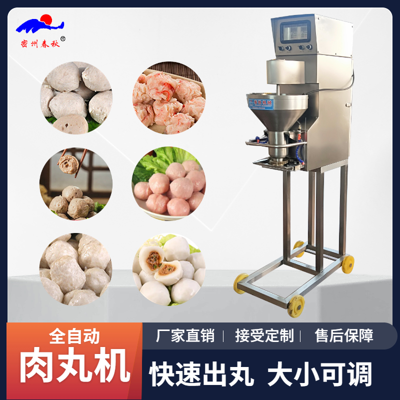 【肉丸機(jī)】實(shí)心丸子機(jī) 雞脯丸子 肉丸子 蝦丸魚丸 加工整套設(shè)備